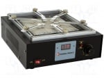 Подгревател TMT-PH200 Подгревател; ESD; 130x130mm; 600W; Дисплей: LED 3 цифри